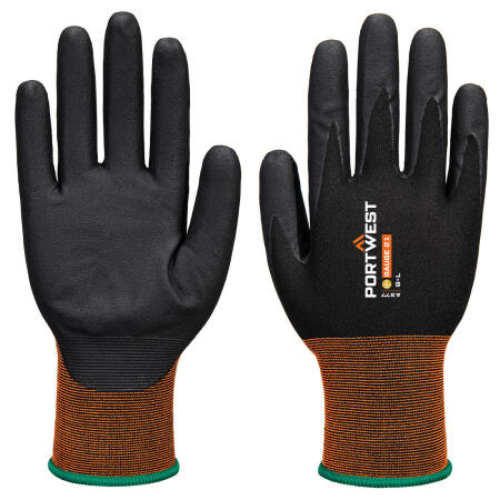 A377 GP Grip 21 Nitrile Micro Foam Glove Black