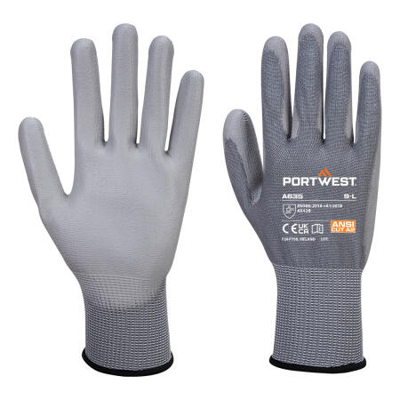 A635 Cut B13 PU Economy Glove Grey