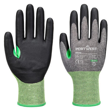 A636 CS Cut C18 Nitrile Glove Grey/Black