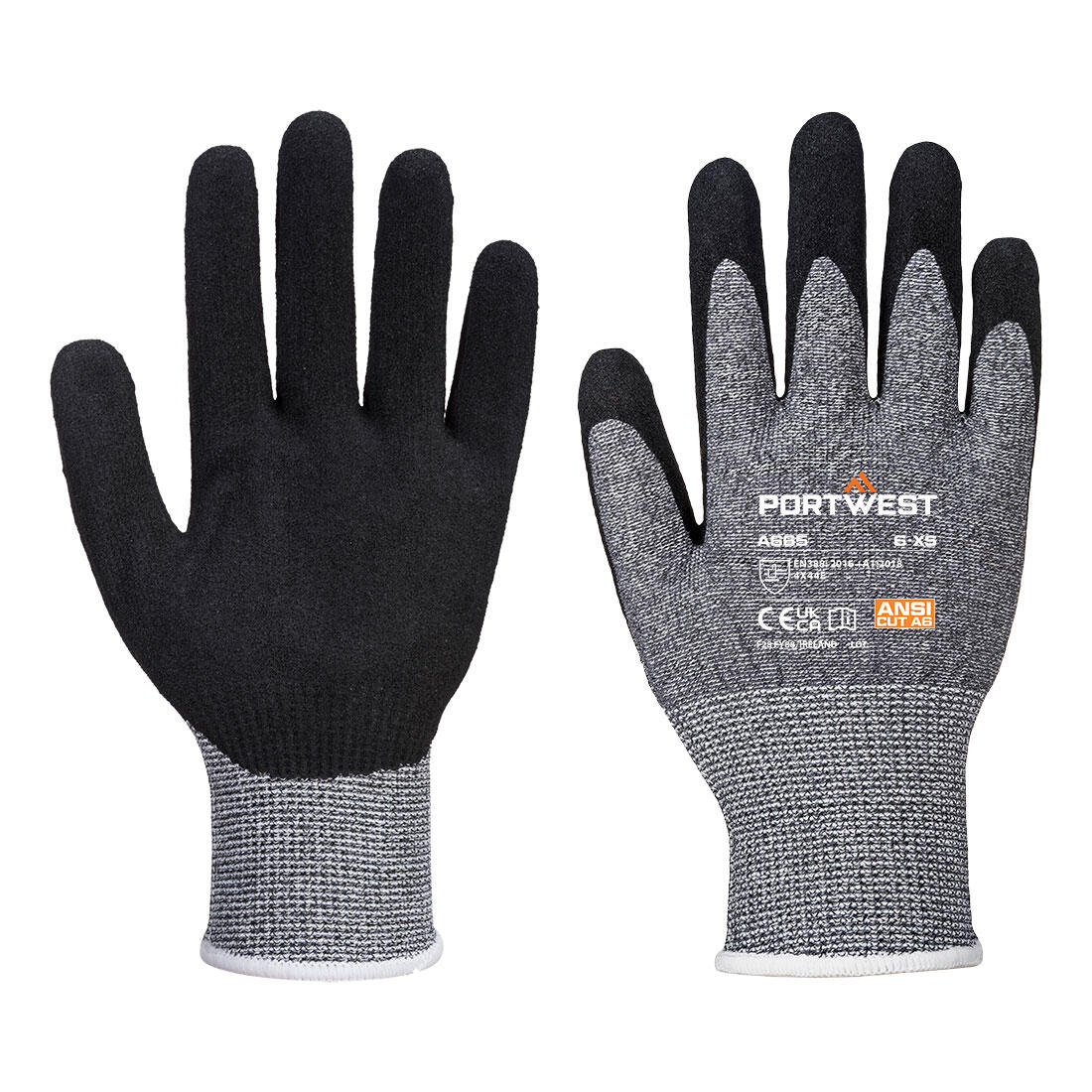 A665 Cut E13 Nitrile Glove Grey
