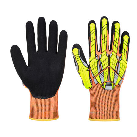 A727 Impact E13 Nitrile Sandy Glove Orange