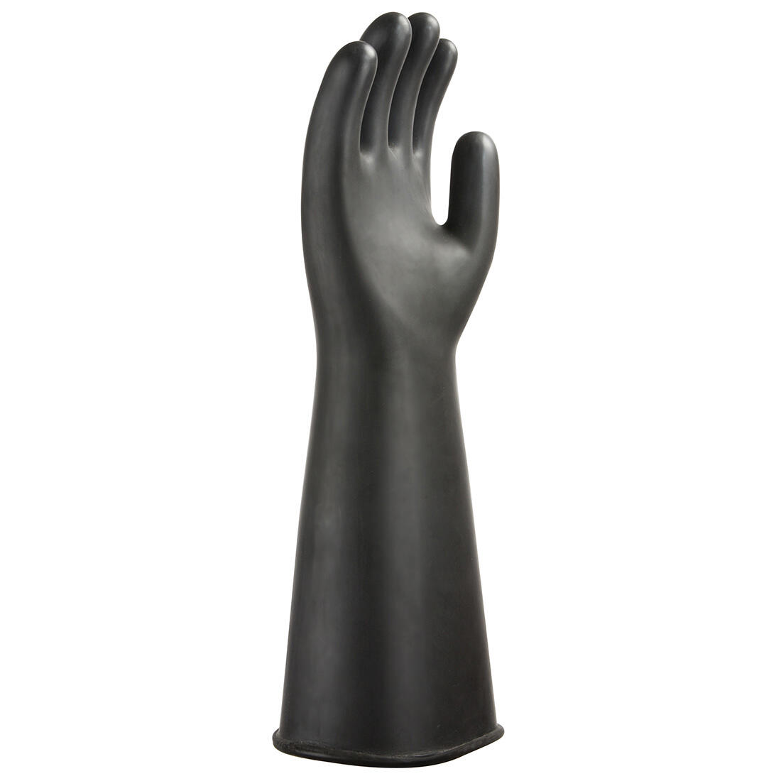 A802 Chem 440 Latex Heavyweight Gauntlet Black