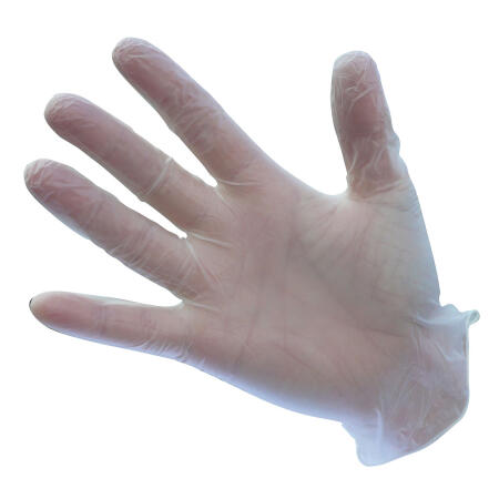 Portwest A900 Powdered Vinyl Disposable Glove (Pk100) Clear