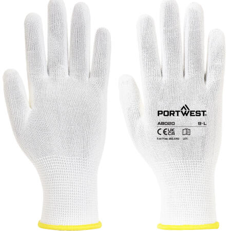 AB020 Liner 13 Assembly Glove Full Box (360 Pairs) White