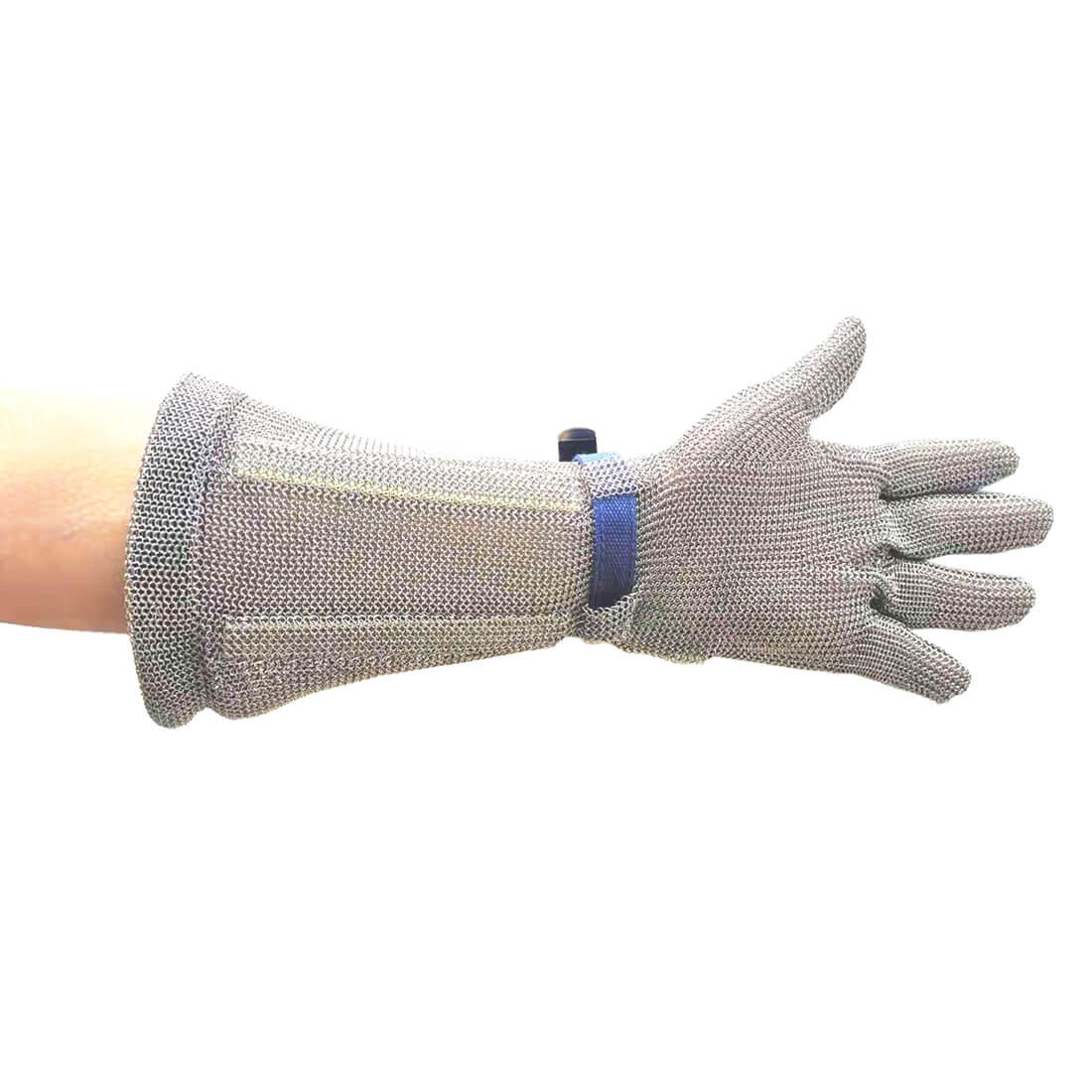 Portwest AC10 Chainmail Gauntlet 45cm Silver