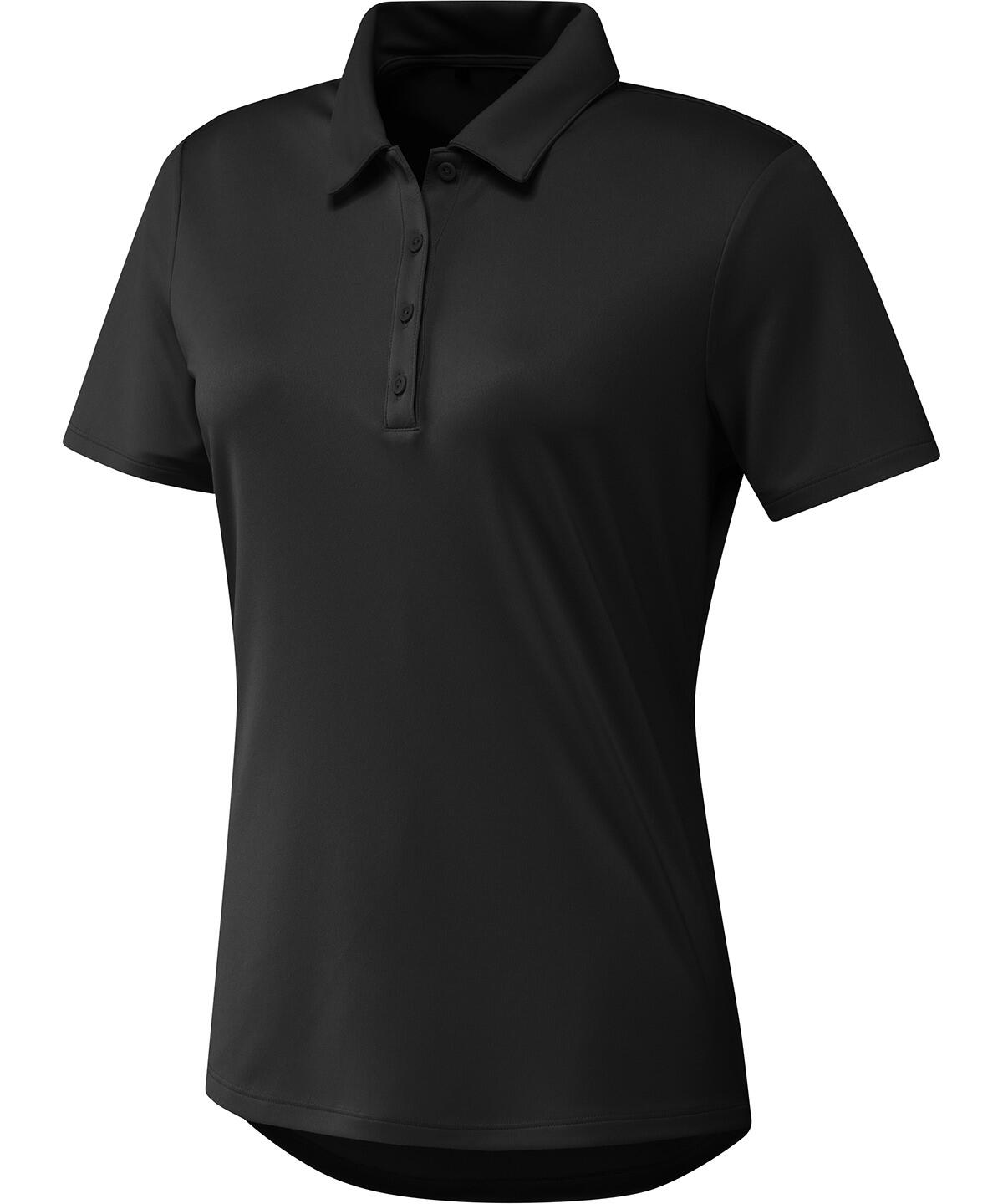 adidas® GT7926 Women’s performance Primegreen polo shirt Black