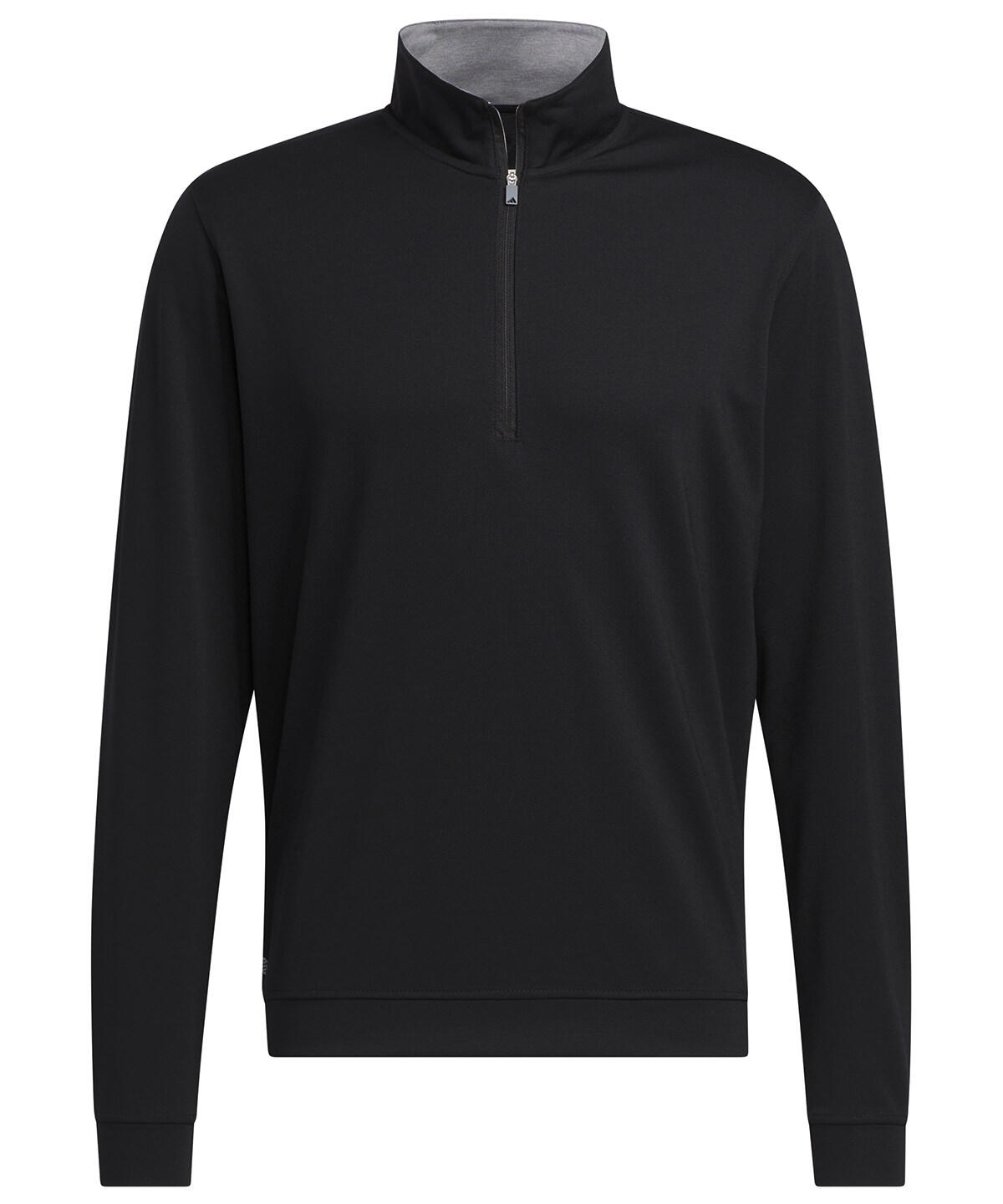adidas® IB4537 Elevated ¼-zip Black