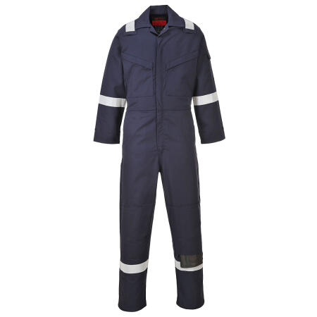 Portwest AF53 Araflame Work Lightweight FR Coverall Navy