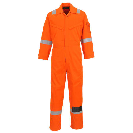 Portwest AF53 Araflame Work Lightweight FR Coverall Orange