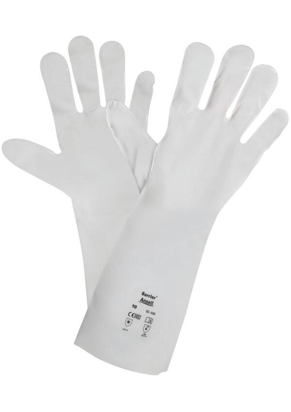 Ansell Barrier 02-100 Gloves White