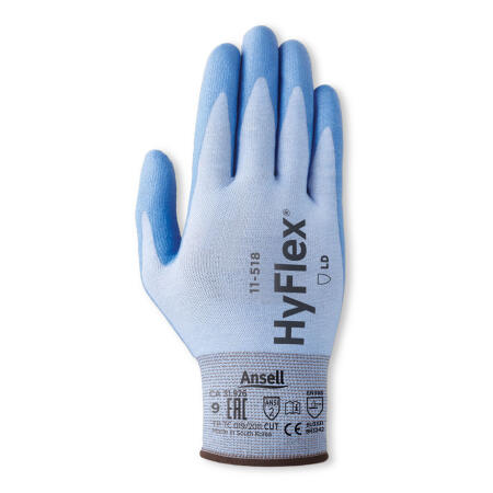 Ansell Hyflex 11-518 Glove Blue