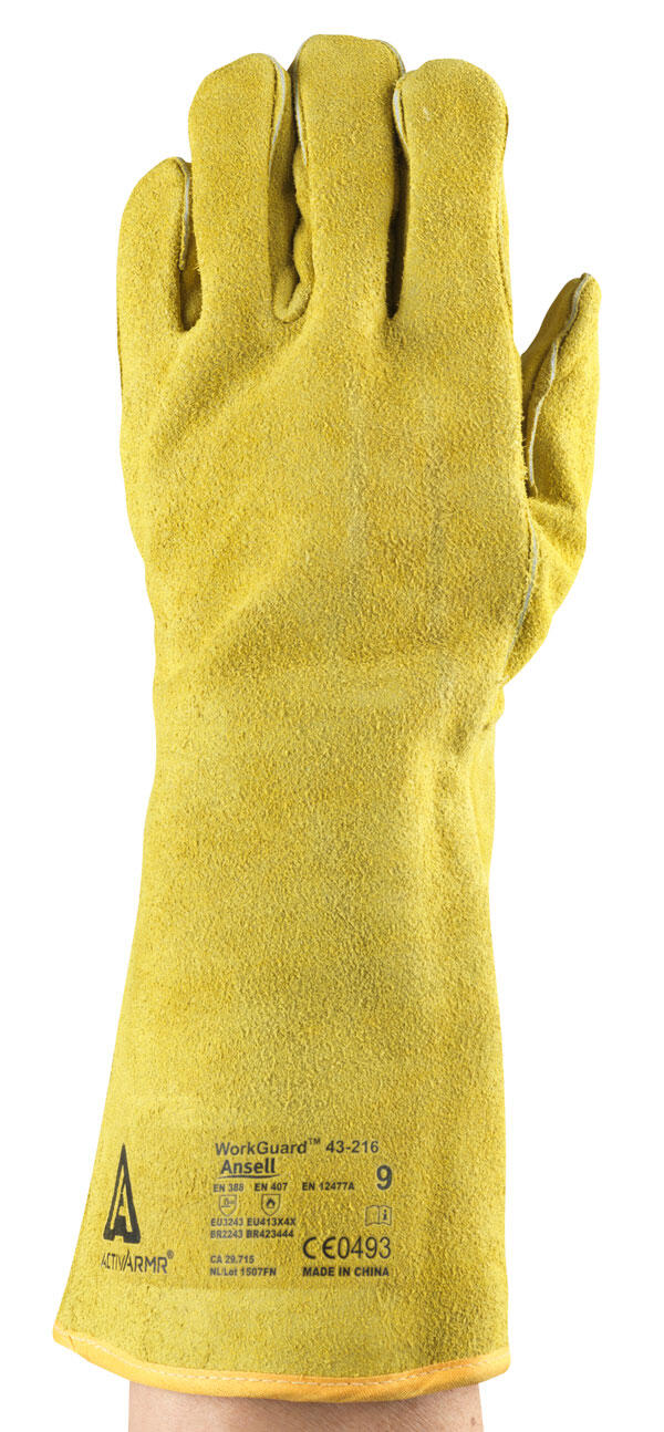 Ansell Activarmr 43-216 Glove Sz 10 (Xl) Yellow