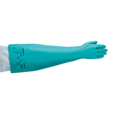 Ansell Alphatec 58-008 Gauntlet Glove Blue