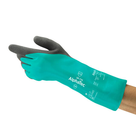 Ansell Alphatec 58-735 Gloves Green