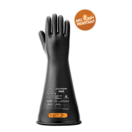 High Voltage Electrical Insulating Glove (Class 4) Black