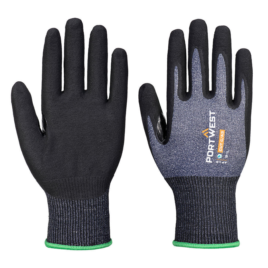 AP18 SG Cut C15 Eco Nitrile Glove Blue/Black