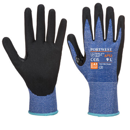 AP52 Cut C13 Dexti Ultra Nitrile Glove Blue/Black