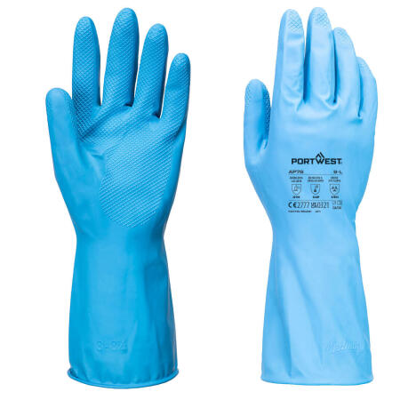 AP76 FD Chemical B Latex Light Gauntlet Blue
