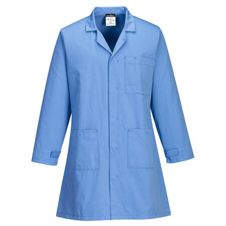 AS10 Anti-Static ESD Coat Hamilton Blue
