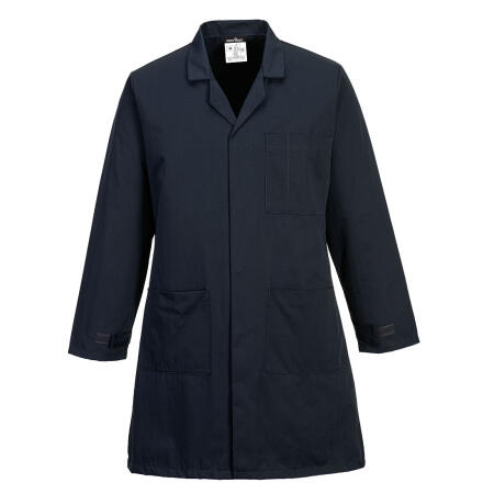 AS10 Anti-Static ESD Coat Navy