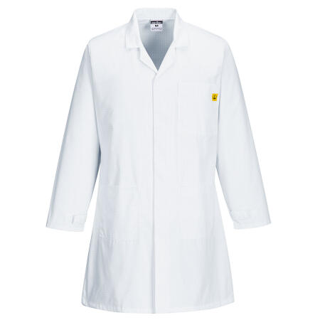 AS10 Anti-Static ESD Coat White
