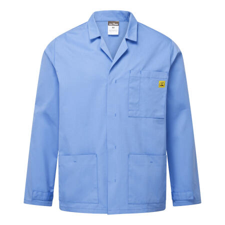 AS18 Anti-Static ESD Lab Jacket Hamilton Blue