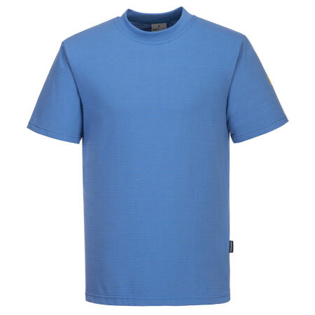 AS20 Anti-Static ESD T-Shirt S/S Hamilton Blue
