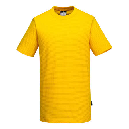 AS20 Anti-Static ESD T-Shirt S/S Deep Yellow