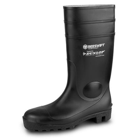 Dunlop Beeswift Aston Full Safety Wellingtons Black