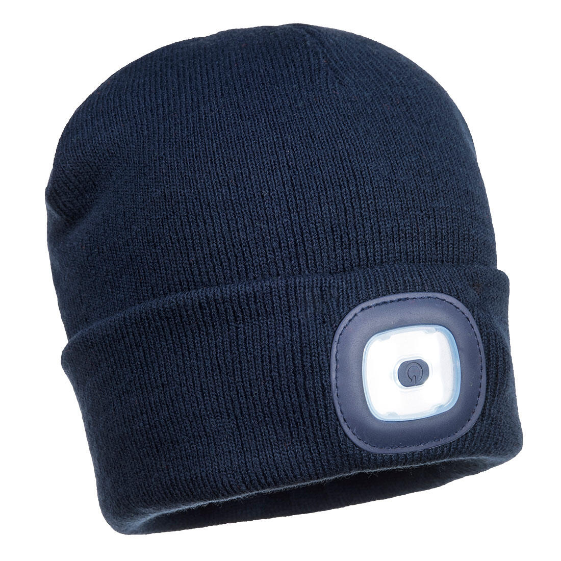 B029 Rechargeable LED Beanie Navy