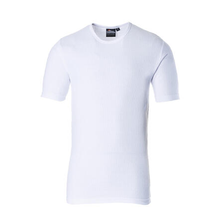 Portwest B120 Thermal T-Shirt Short Sleeve White