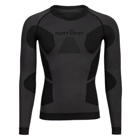 B173 Dynamic Air Baselayer Top Charcoal