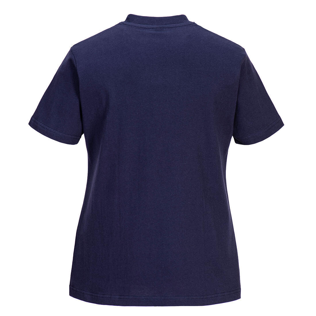 B192 Women's Cotton T-Shirt S/S Navy - Image 2