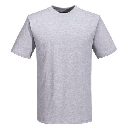 B195 Turin Cotton T-Shirt S/S Heather Grey