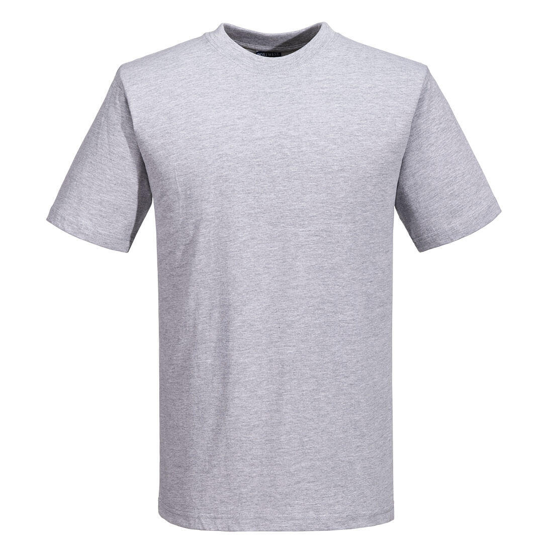 B195 Turin Cotton T-Shirt S/S Heather Grey