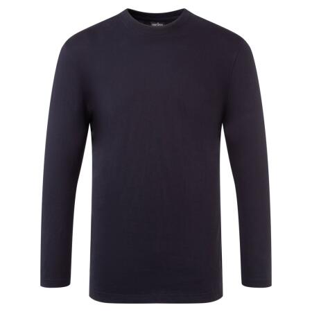 B196 Cotton T-Shirt L/S Navy