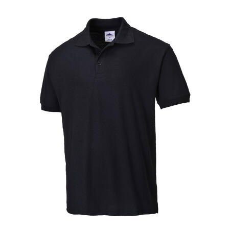 B210 Naples Polo Shirt S/S Black