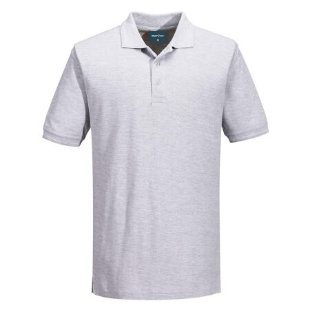 Portwest B210 Naples Polo Shirt S/S Heather Grey