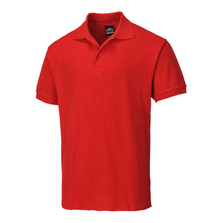 Portwest B210 Naples Polo Shirt S/S Red