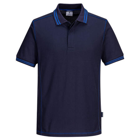 Portwest B218 Essential Two Tone Polo Shirt Navy/Royal