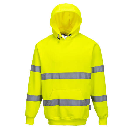 B304 Hi-Vis Hoodie Yellow