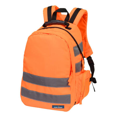 B904 Quick Release Hi-Vis Rucksack Orange