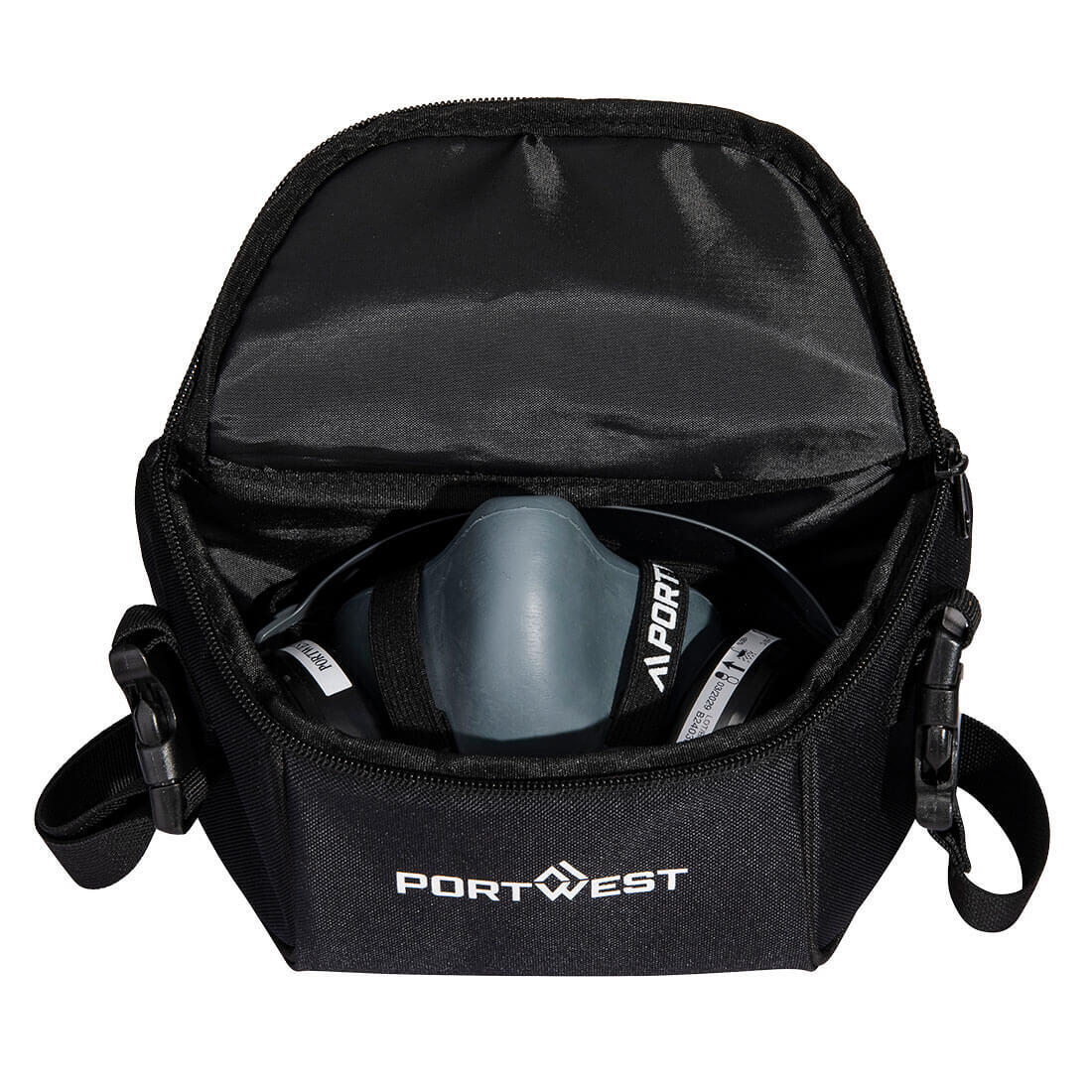 B940 Half Mask Storage Bag Black