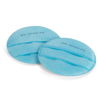 Beeswift Respirator Pre Filters (5 Pair Pack) Blue