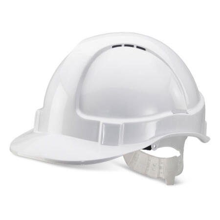Beeswift Economy Vented Safety Helmet White