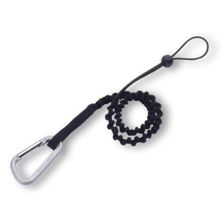 Ergondyne Tool Lanyard Single Carabiner Black