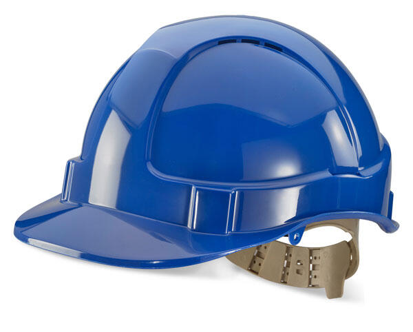 Beeswift Comfort Vented Safety Helmet Blue