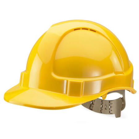 Beeswift Comfort Vented Safety Helmet Yellow