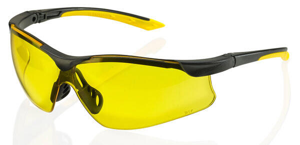 Beeswift Yale Lightweight Safety Glasses Yellow