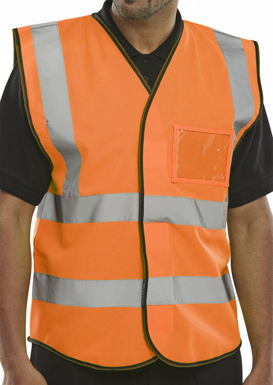 Beeswift Id Vest Hi-Vis Orange